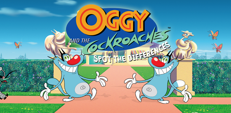 Oggy and the Cockroaches - Spot The Differences