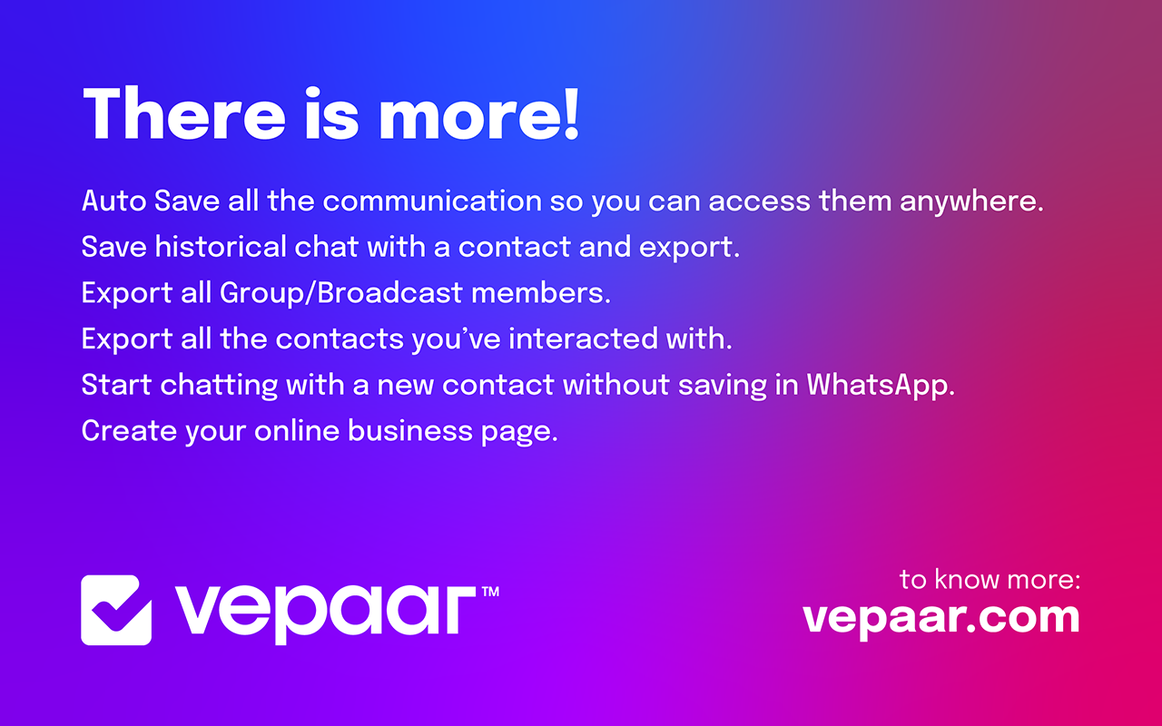 Vepaar - CRM for WhatsApp Preview image 4