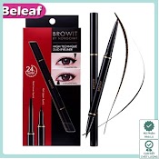 Chì Kẻ Mắt Nongchat 2 Đầu Không Thấm Nước, Không Lem + Chì Kẻ Viền Mắt Browit By Nongchat Hightechnique Duo Eyeliner