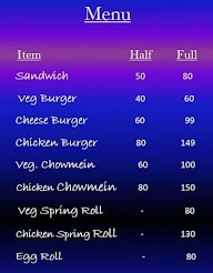 Kittu's Kitchen menu 1