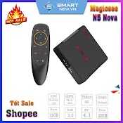 Android Tivi Box Magicsee Nova N5 - Ram 2Gb - Bộ Nhớ 16Gb - Android 9.0 - Điều Khiển Voice Search