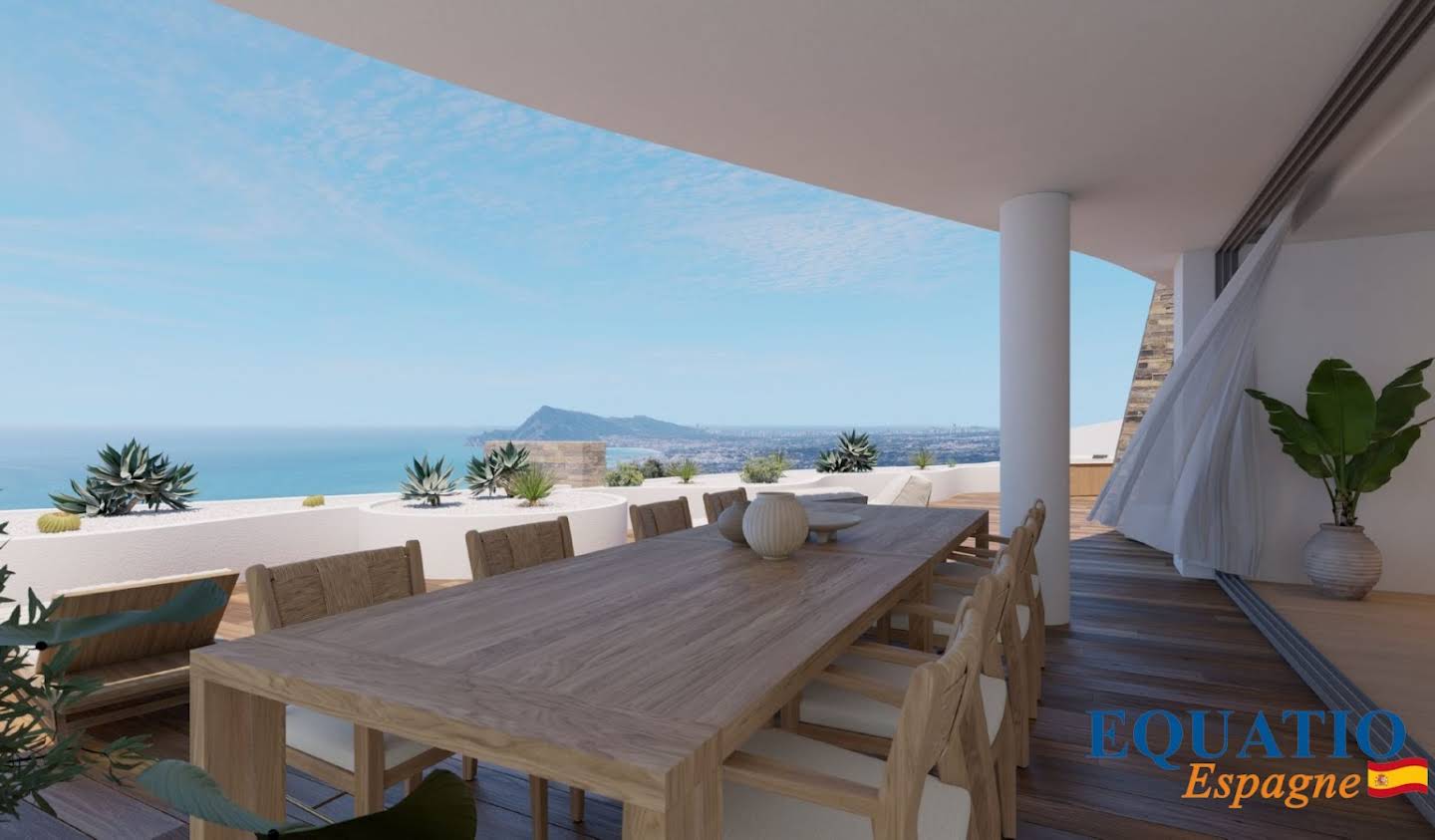 Apartment with terrace and pool Altea