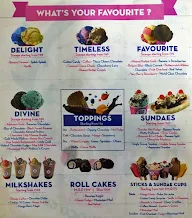 Baskin Robbins menu 1