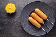 Browns Foods' corn dogs come frozen and ready to heat at home.