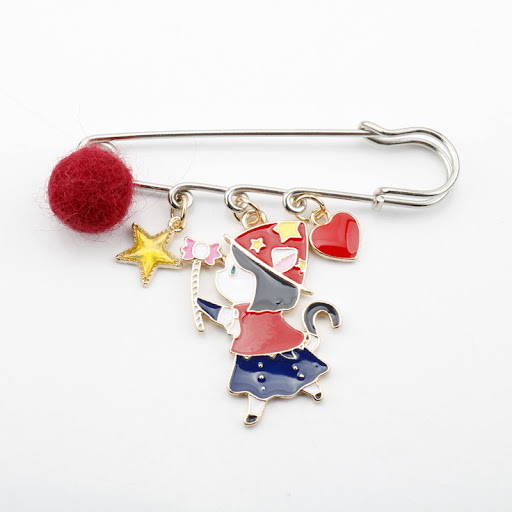 Title 1, Creative Cartoon Cute Animal Wild Brooch. Uniqu...