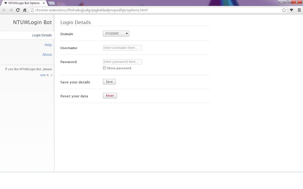 NTUWLogin Bot Preview image 4