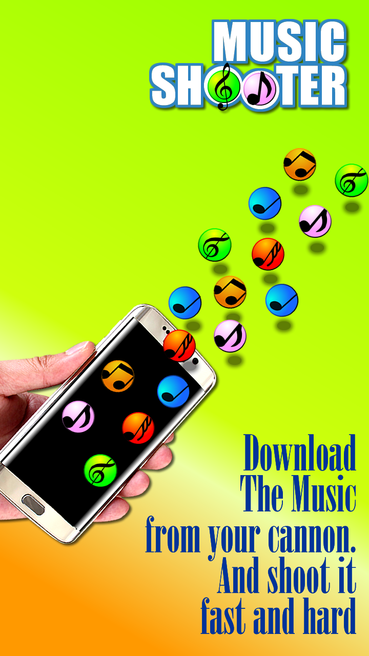 Android application Music Shooter screenshort