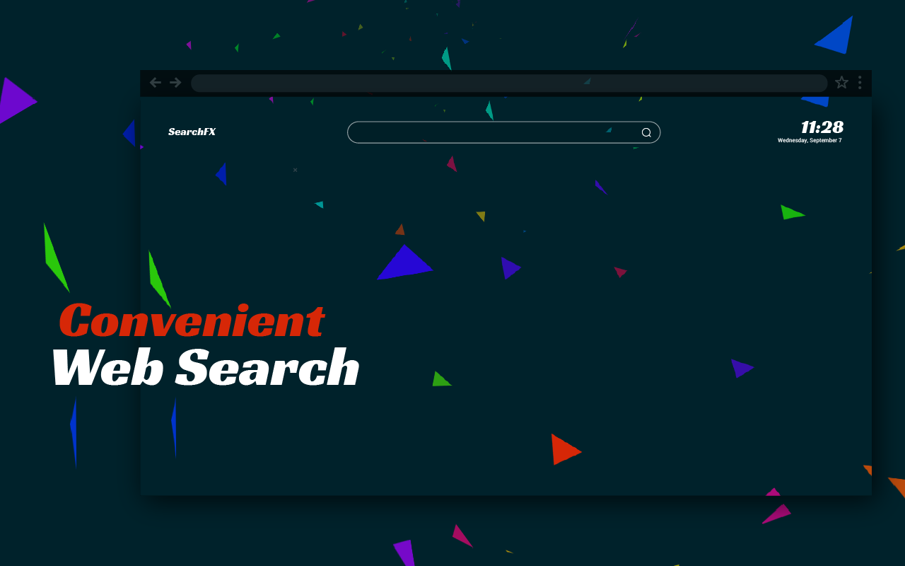 SearchFX Animated Backgrounds New Tab Preview image 4