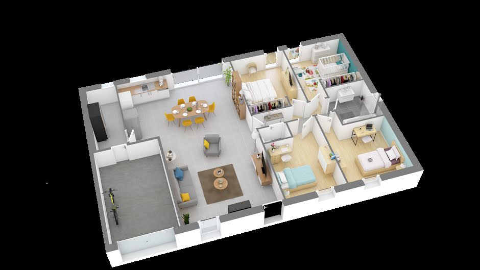 Vente maison neuve 5 pièces 104 m² à Marzan (56130), 213 124 €