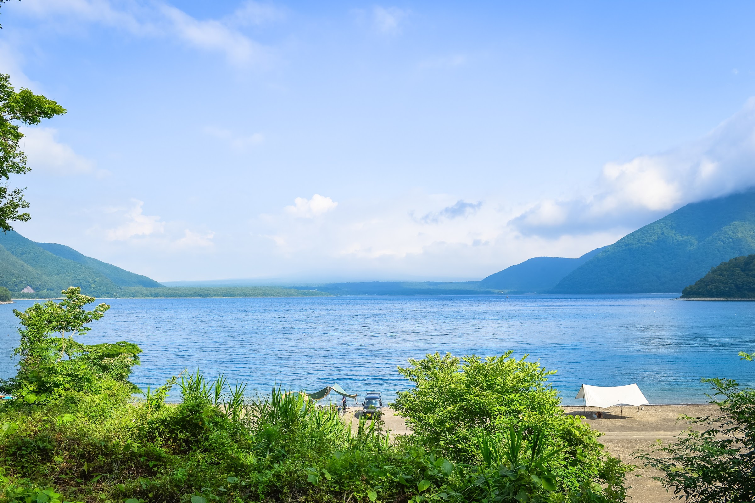 【富士山露營】本栖湖 ~ 浩庵露營場｜跟著日本動漫【搖曳露營