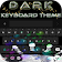 Simple Dark Theme Keyboard icon