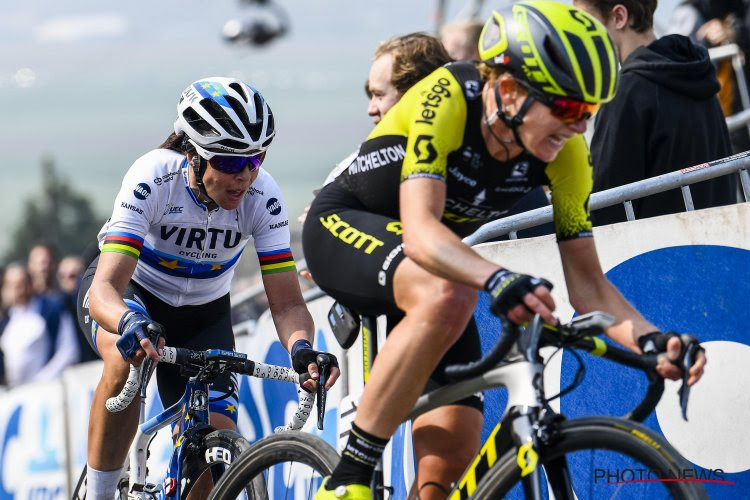 Van Vleuten na ondankbare podiumplaats teleurgesteld in koersverloop