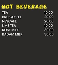 East Fort Cafe menu 3