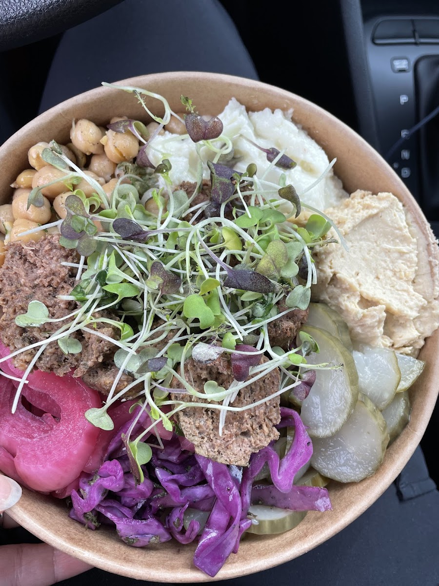 The Hygge bowl, so flavorful and satisfying