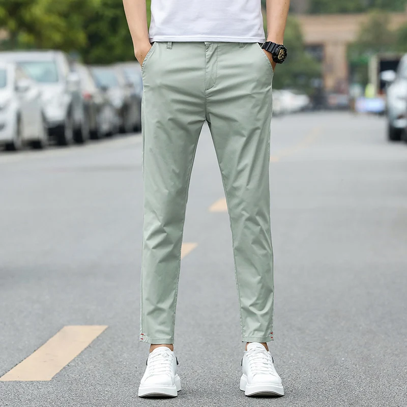 Title 3, Zomerse, dunne, ademende cropped broek, comfort...