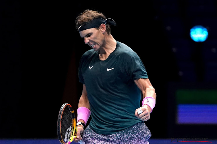 Rafael Nadal staat nu wel heel dicht bij grandslamrecord: Spanjaard haalt het van Berrettini en plaatst zich voor finale Australian Open