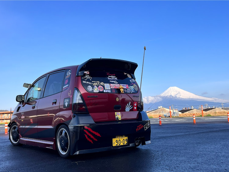 MRワゴンの絶滅危惧車種保存会・誕生日・宮ヶ瀬・富士山コラボに関するカスタム事例の投稿画像3枚目