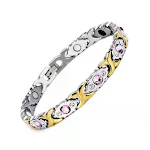 Silver Gold Pink Diamond
