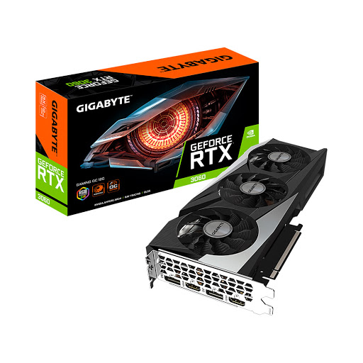 Card màn hình GIGABYTE GeForce RTX 3060 GAMING OC 12G 12GB GDDR6 (GV-N3060GAMING OC-12GD)