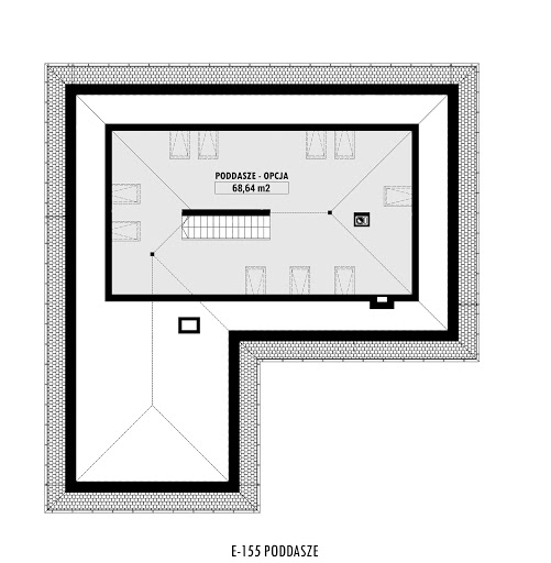 E-155 - Rzut poddasza