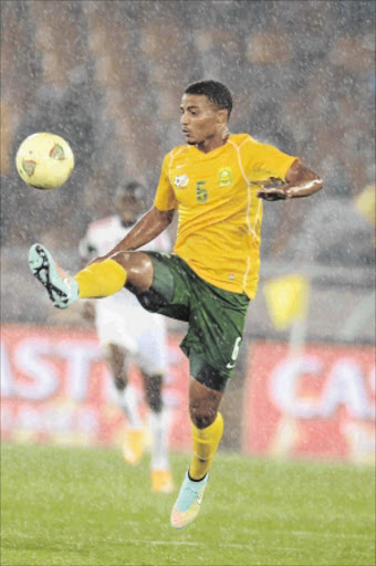 GROUNDED: Bafana's youngest player Rivaldo Coetzee Photo: Lefty Shivambu/Gallo Images