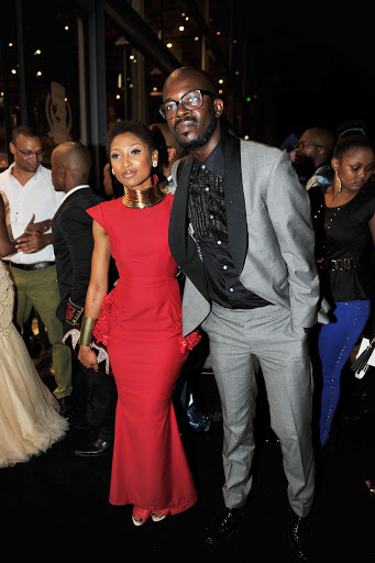 DJ Black Coffee and Mbali Mlotshwa.