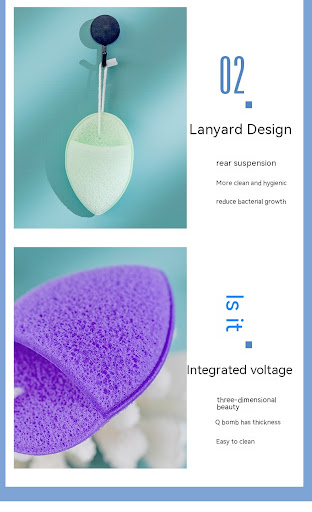 Title 18, Finger Slippers Facial Cleansing Puff Konjac Fa...