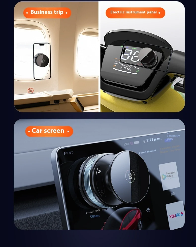 Title 9, Sklopivi Stočić za Auto sa Magnetnim Držačem za...