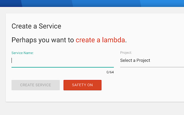 Cosmos Service Create Warning chrome extension