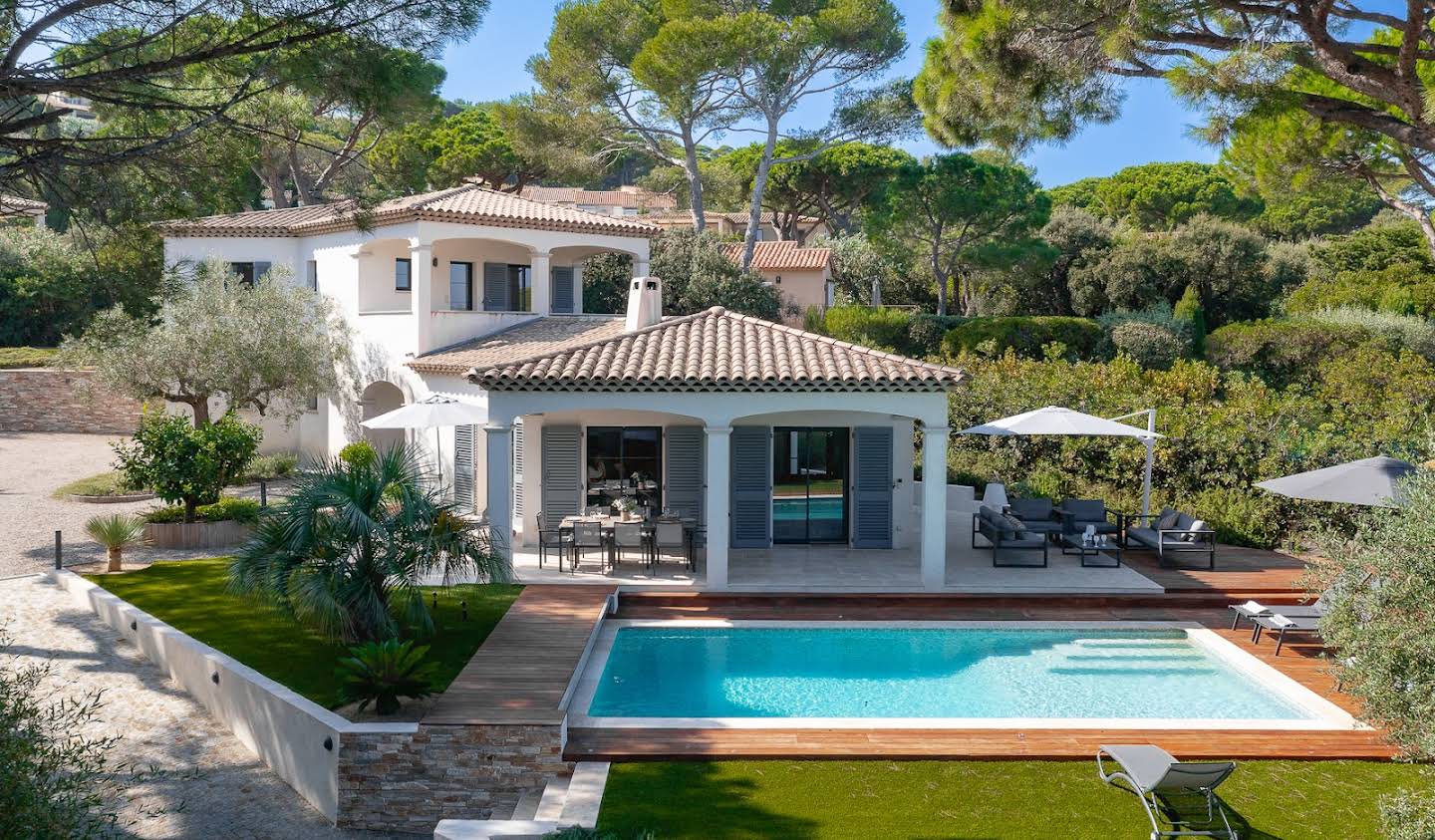 Villa with pool and garden Saint-Tropez