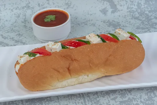 Paneer Hot Dog