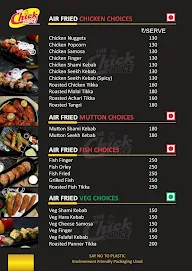 gkThe Chick Choice menu 1