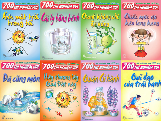 Combo Ebook NXB Trẻ - 700 Thí Nghiệm Vui 2005