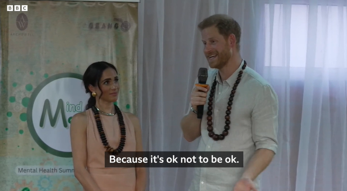 Prince Harry and Meghan in Nigeria on May 10, 2024.