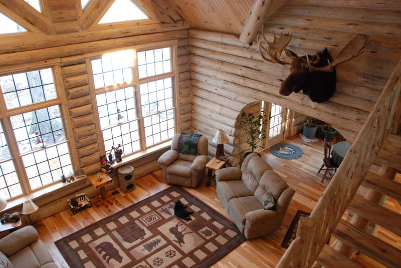 Log Cabin Den