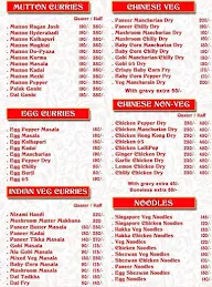 Spicy Restaurant menu 1