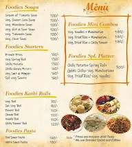 Foodies menu 2