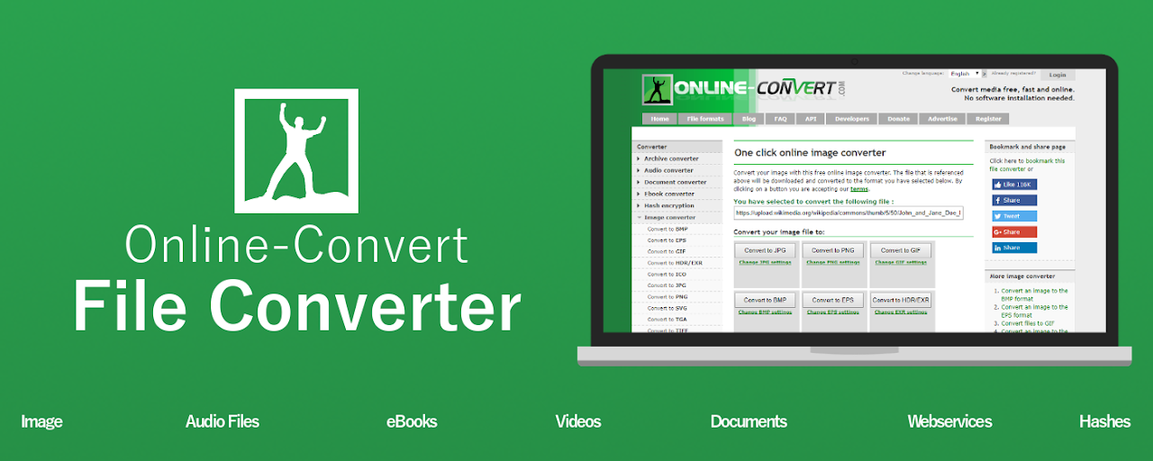 File Converter - By Online-Convert.com Preview image 2