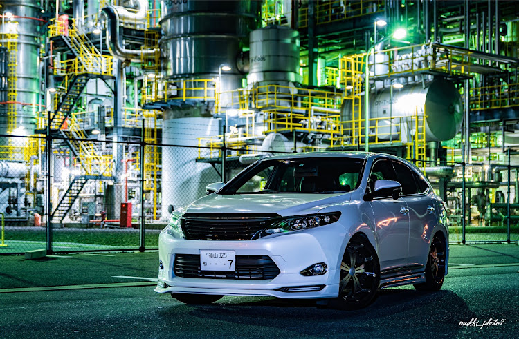 ハリアーの一眼レフ・工場夜景・過去pic・カメ活行きたい・大竹工場夜景に関するカスタム事例の投稿画像2枚目