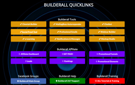 Builderall Quicklinks Preview image 0