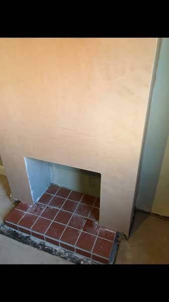 Plastering of fire place album cover