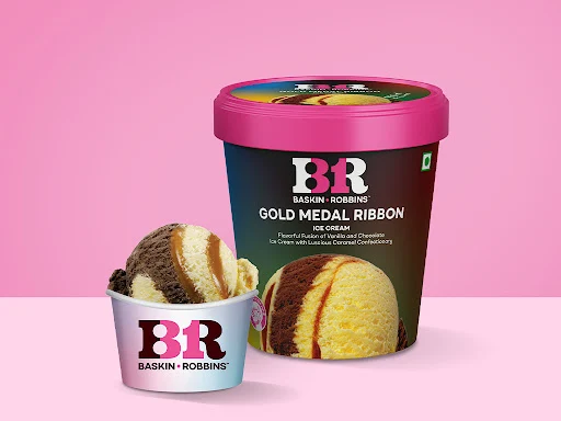 Gold Medal Ribbon Ice Cream