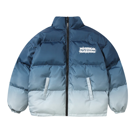 Title 6, Mens gradient cotton jacket, lightweight and b...