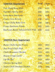 Red Kitchen And Lounge Club menu 3