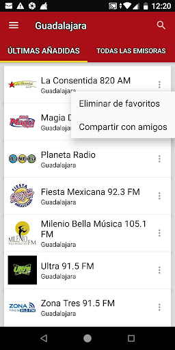 Guadalajara Radio Stations - Mexico