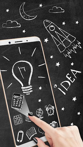 Graffiti, Blackboard Themes  Live Wallpapers