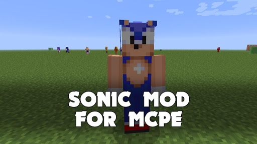 Sonik Mod for Minecraft PE  Hedgehog Map