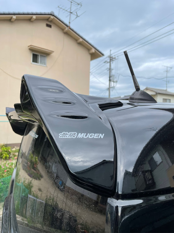 Nボックスカスタムの無限MUGEN・アッパーウィング(ネコ耳)・嫁車パーツ取り付け・残暑お見舞い申し上げます・コロナウィルスに対する意識を高めように関するカスタム事例の投稿画像3枚目