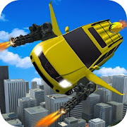 Flying Jeep Gunship Battle - 3D Aircraft Combat  Icon