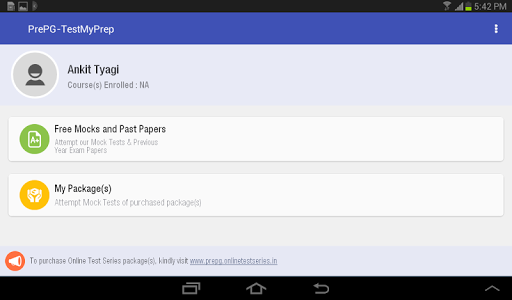 ALLEN Pre-PG Test My Prep
